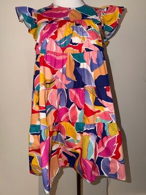 Meet Me in Santorini Floral Sundress - Multicolor